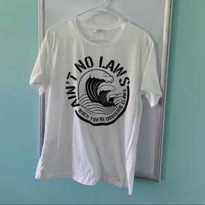 “Ain’t no laws when you’re drinking claws” t shirt